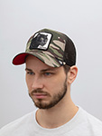 Бейсболка GOORIN BROTHERS арт. 101-0381 (камуфляж / черный)